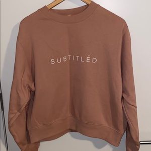 subtitled | Tops | Subtitled Crew Neck 